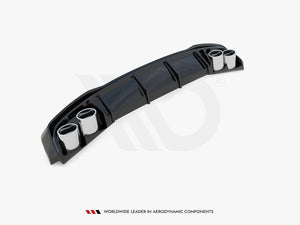 Maxton Design Rear Valance + Exhaust Ends Imitation Audi A7 S-Line C8 / S7 C8 / C8 Facelift / S7 Facelift - Wayside Performance 