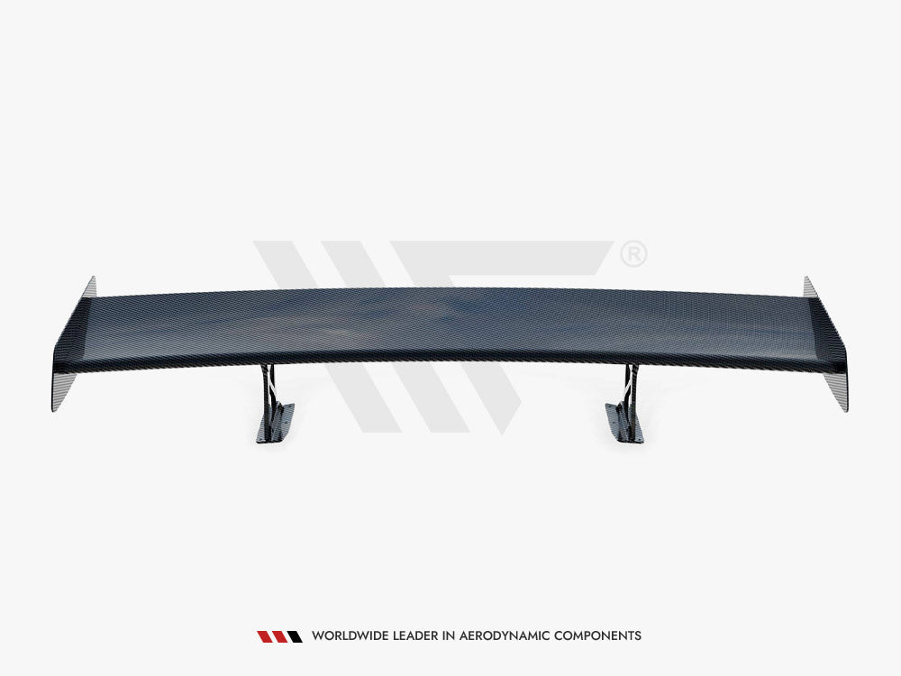 Carbon Spoiler With Internal Brackets Uprights BMW M2 F87 - Wayside Performance 