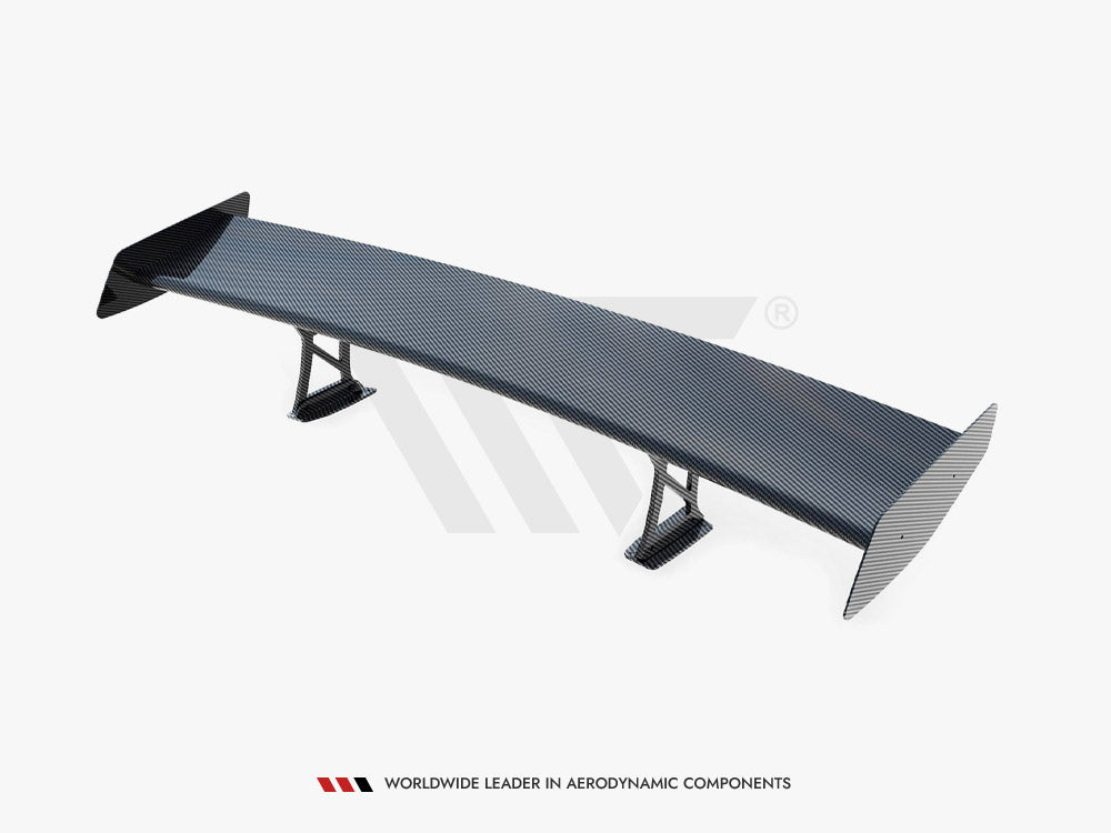 Carbon Spoiler With Internal Brackets Uprights + LED BMW M2 F87 - Wayside Performance 