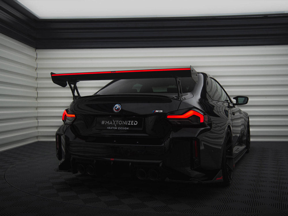 Carbon Fiber Spoiler + Led Light Bmw M2 G87 - Wayside Performance 