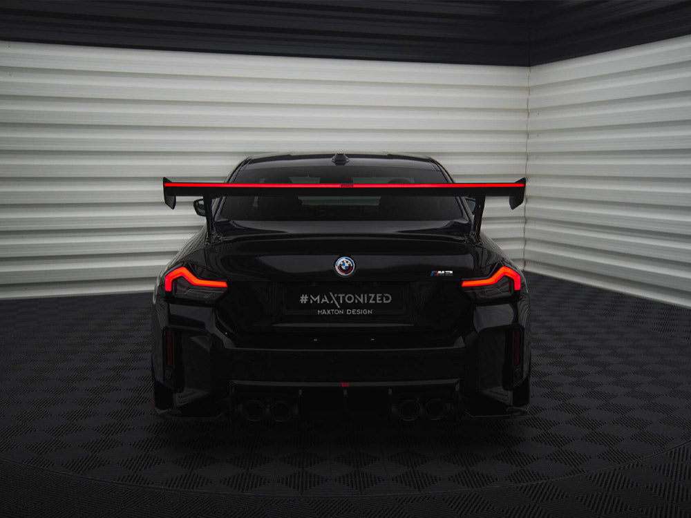 Carbon Fiber Spoiler + Led Light Bmw M2 G87 - Wayside Performance 