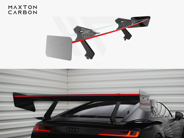 Maxton Design Carbon Spoiler + LED Audi R8 Mk2 Facelift - Wayside Performance 