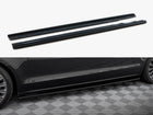 Maxton Design Audi A8 D4 side skirts and diffusers, sporty body styling components for 2009-2013 model year.