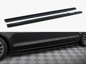 Maxton Design Audi A8 D4 side skirts and diffusers, sporty body styling components for 2009-2013 model year.