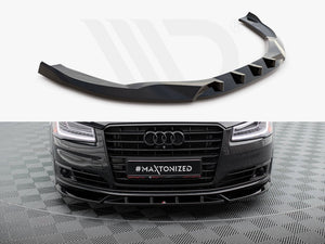 Maxton Design FRONT SPLITTER AUDI A8 D4 FACELIFT - Wayside Performance 