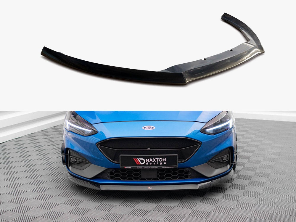 Maxton Design Front Splitter V.8 Ford Focus Mk4 St / St-line - Wayside Performance 