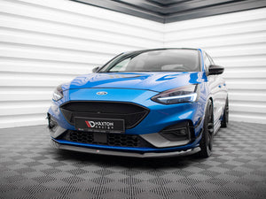 Maxton Design Front Splitter V.8 Ford Focus Mk4 St / St-line - Wayside Performance 