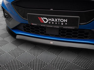 Maxton Design Front Splitter V.8 Ford Focus Mk4 St / St-line - Wayside Performance 