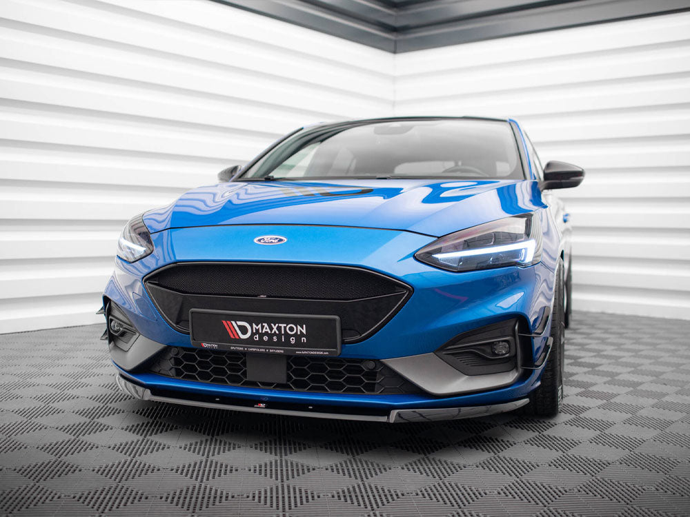 Maxton Design Front Splitter V.2 Ford Focus Mk4 St / St-line - Wayside Performance 
