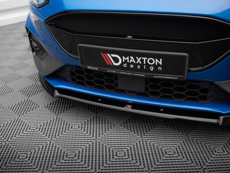 Maxton Design Front Splitter V.2 Ford Focus Mk4 St / St-line - Wayside Performance 