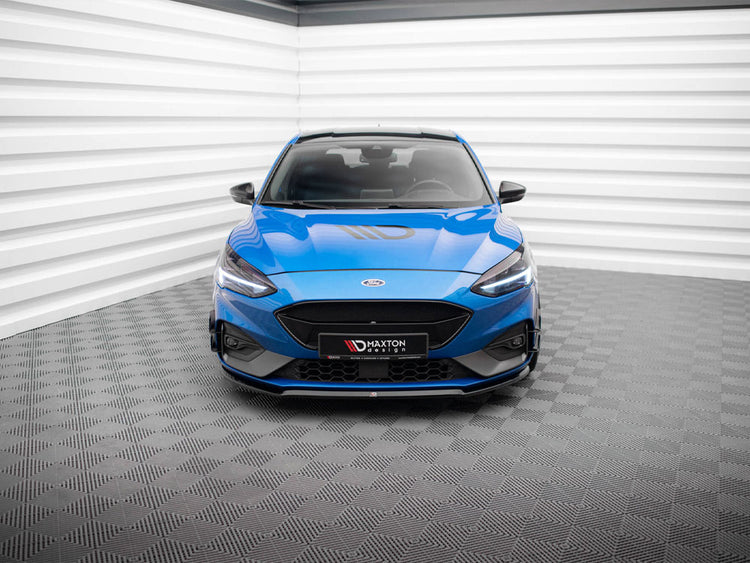 Maxton Design Front Splitter V.3 Ford Focus Mk4 St / St-line - Wayside Performance 
