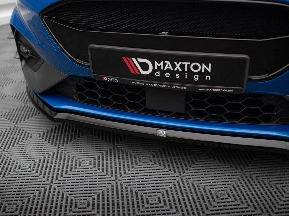 Maxton Design Front Splitter V.3 Ford Focus Mk4 St / St-line - Wayside Performance 