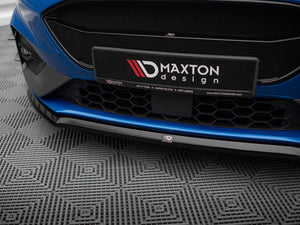 Maxton Design Front Splitter V.3 Ford Focus Mk4 St / St-line - Wayside Performance 