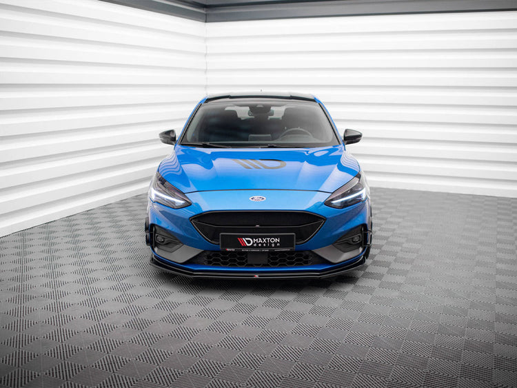 Maxton Design Front Splitter V.4 Ford Focus Mk4 St / St-line - Wayside Performance 