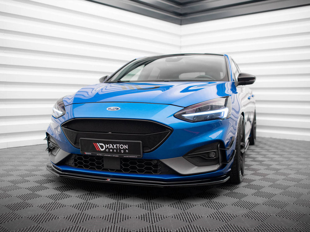Maxton Design Front Splitter V.4 Ford Focus Mk4 St / St-line - Wayside Performance 
