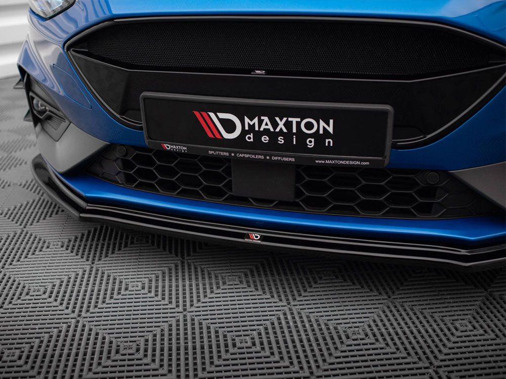 Maxton Design Front Splitter V.4 Ford Focus Mk4 St / St-line - Wayside Performance 