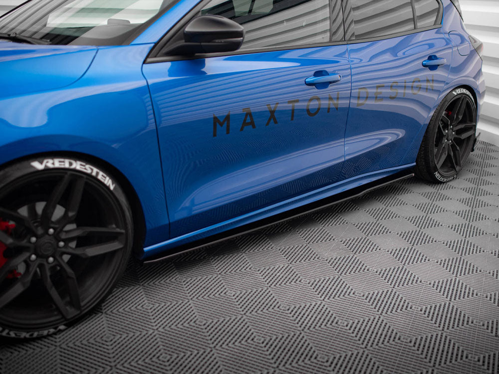 Maxton Design Side Skirts Diffusers V.3 Ford Focus Mk4 St / St-line - Wayside Performance 