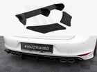 Maxton Design Vw Golf 7 R Hatchback Rear Diffuser & Rear Side Splitters (2013-2016) - Wayside Performance 