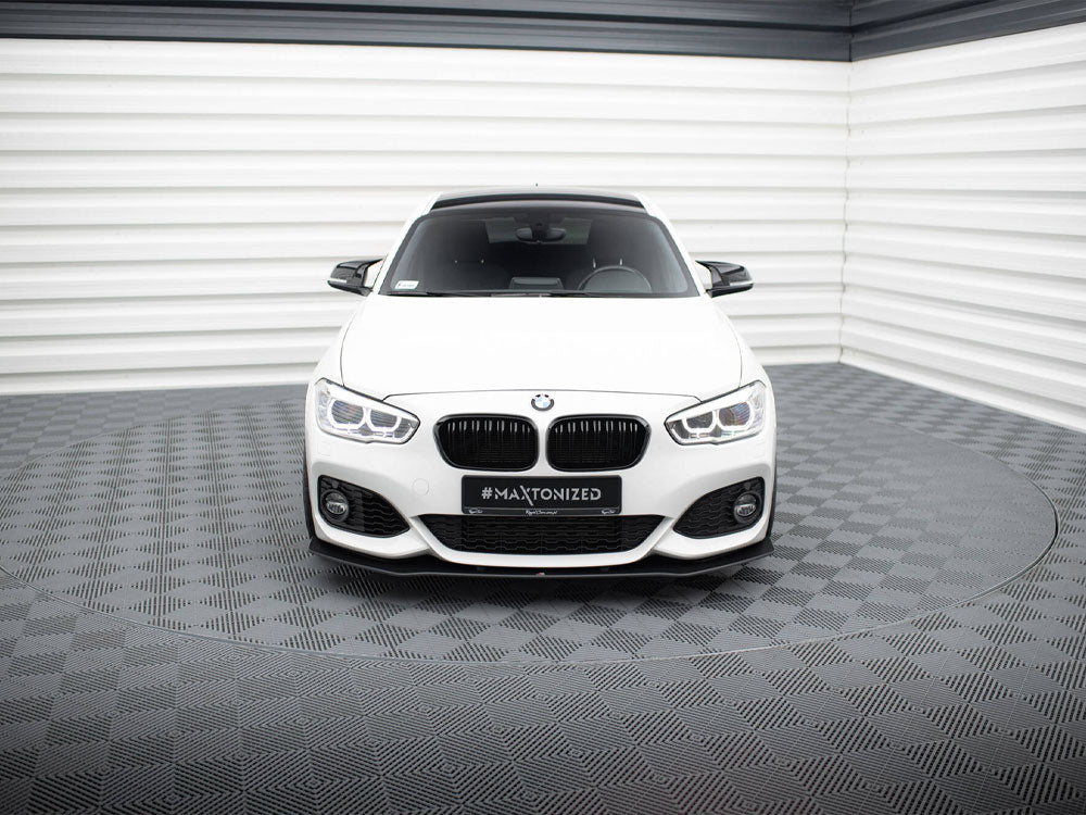 Street PRO Front Splitter V.3 + Flaps BMW 1 F20 M-Pack Facelift / M140i - Wayside Performance 