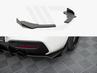 Street PRO Rear Side Splitters V.2 + Flaps BMW 1 F20 M140i - Wayside Performance 