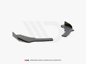 Street PRO Rear Side Splitters V.2 + Flaps BMW 1 F20 M140i - Wayside Performance 