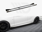 Street PRO Side Skirts Diffusers V.2 + Flaps BMW 1 F20 M-Pack Facelift / M140i - Wayside Performance 