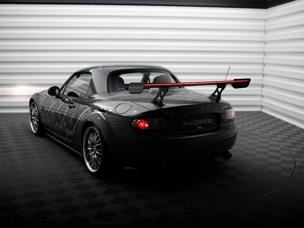 Carbon Spoiler + LED Mazda MX5 Hardtop NC (Mk3) - Wayside Performance 