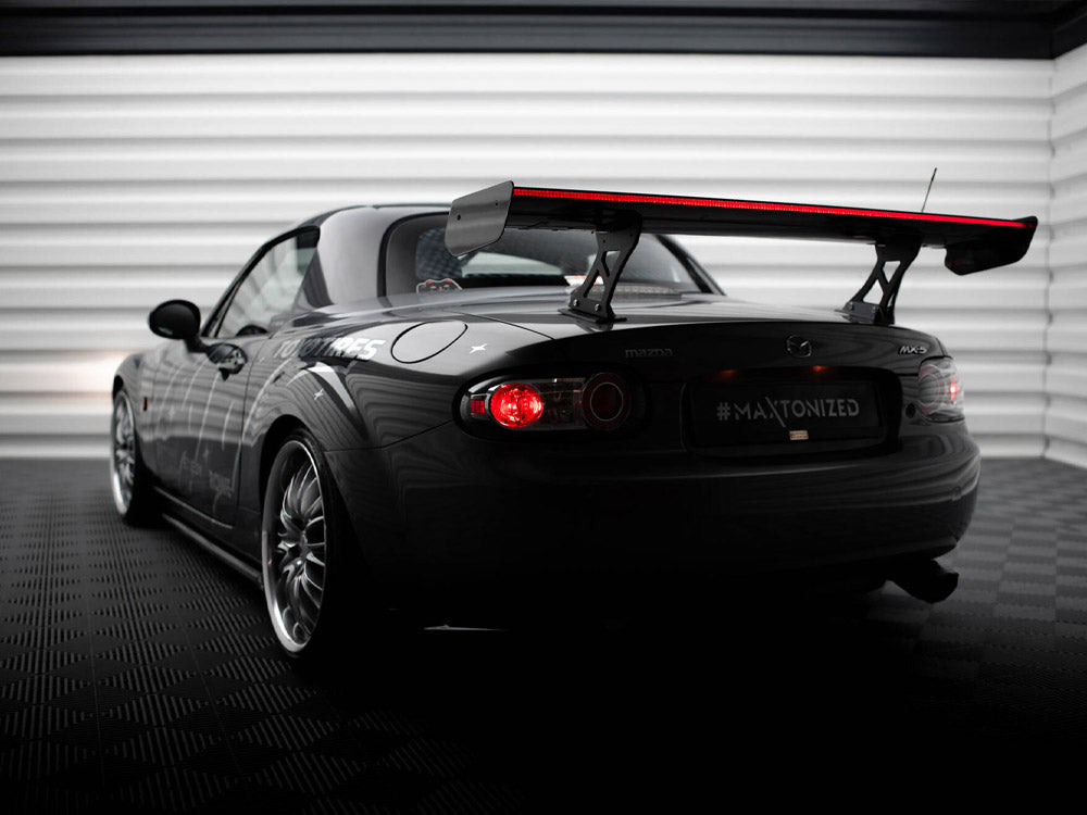 Carbon Spoiler + LED Mazda MX5 Hardtop NC (Mk3) - Wayside Performance 