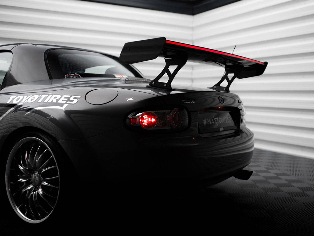 Carbon Spoiler + LED Mazda MX5 Hardtop NC (Mk3) - Wayside Performance 