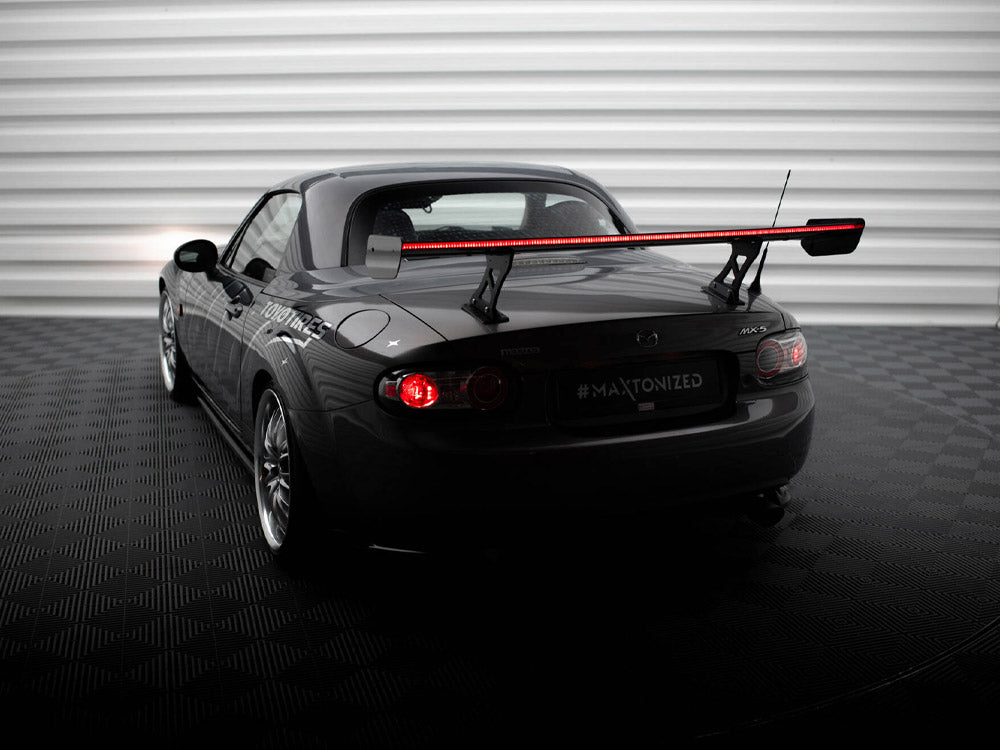 Carbon Spoiler + LED Mazda MX5 Hardtop NC (Mk3) - Wayside Performance 