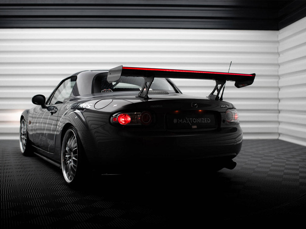 Carbon Spoiler + LED Mazda MX5 Hardtop NC (Mk3) - Wayside Performance 