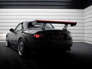 Carbon Spoiler + LED Mazda MX5 Hardtop NC (Mk3) - Wayside Performance 