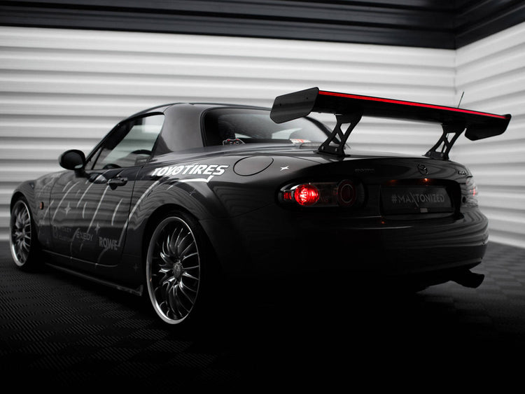Carbon Spoiler + LED Mazda MX5 Hardtop NC (Mk3) - Wayside Performance 
