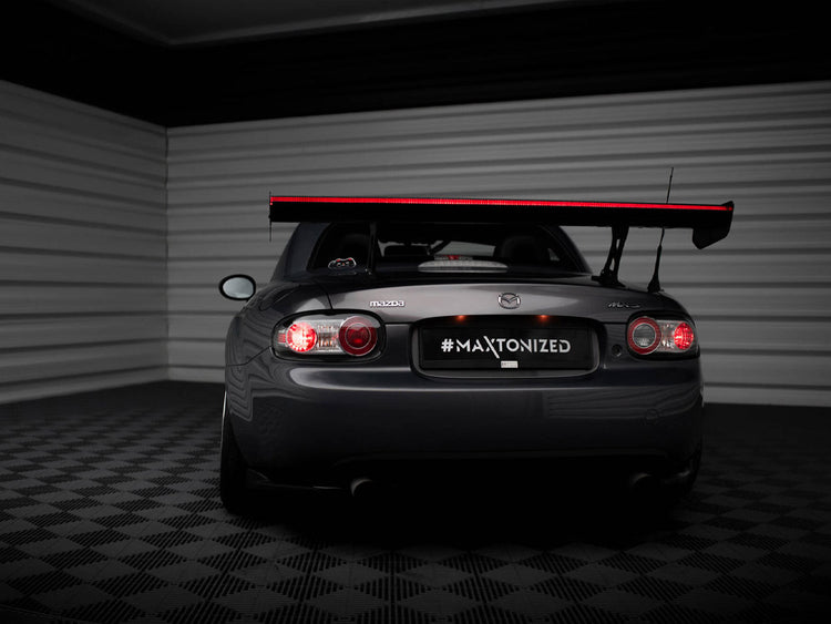 Carbon Spoiler + LED Mazda MX5 Hardtop NC (Mk3) - Wayside Performance 