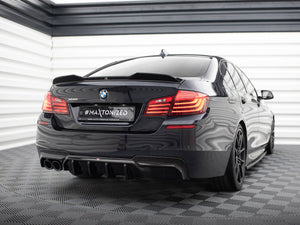 Maxton Design Rear Valance V.2 BMW 5 M-Pack F10 / F11 (Version with double exhaust on one side) - Wayside Performance 