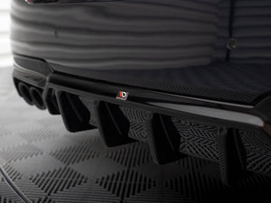 Maxton Design Rear Valance V.2 BMW 5 M-Pack F10 / F11 (Version with double exhaust on one side) - Wayside Performance 