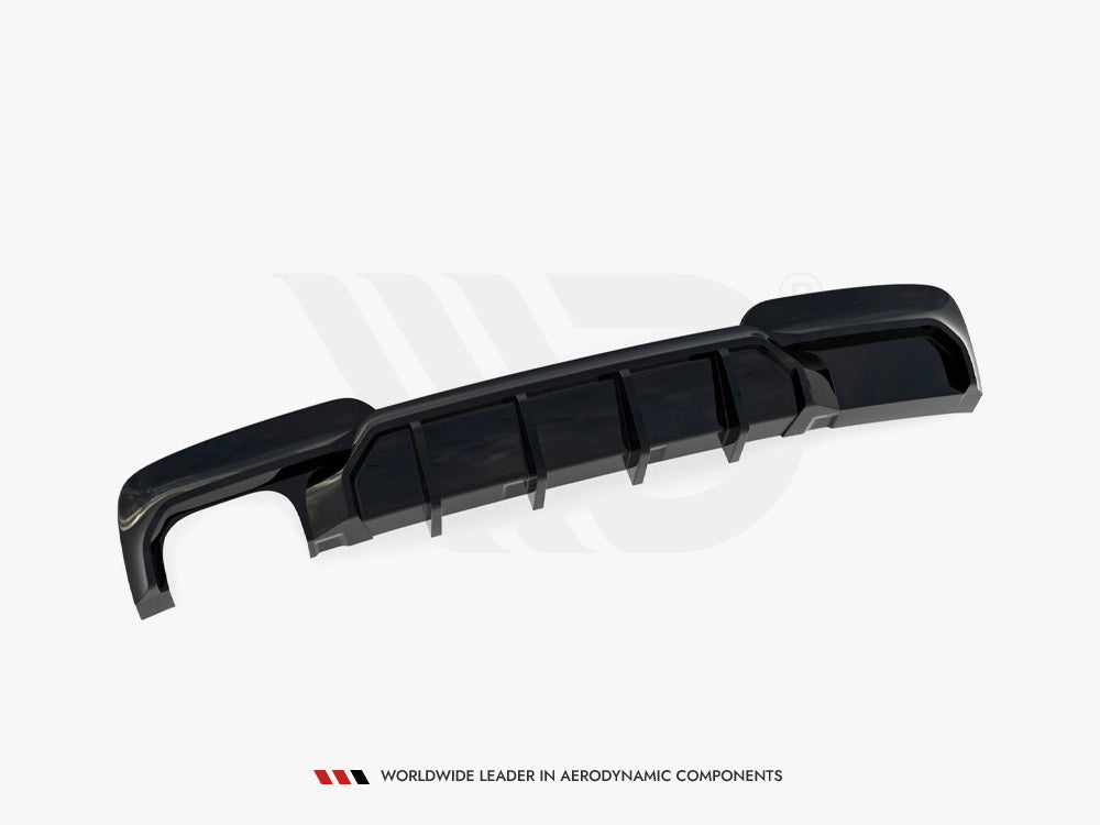 Maxton Design Rear Valance V.2 BMW 5 M-Pack F10 / F11 (Version with double exhaust on one side) - Wayside Performance 