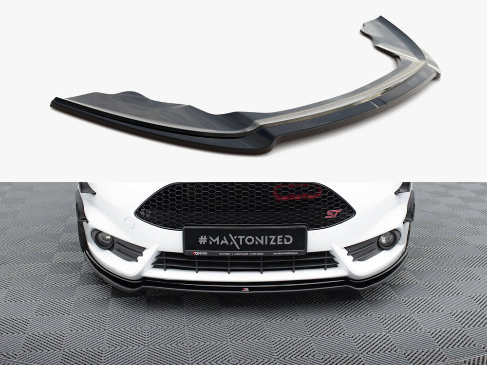 Maxton Design Front Splitter V.3 Fiesta Mk7 St Facelift 2013-2017
