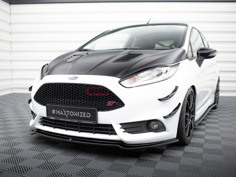 Maxton Design Front Splitter V.3 Fiesta Mk7 St Facelift 2013-2017