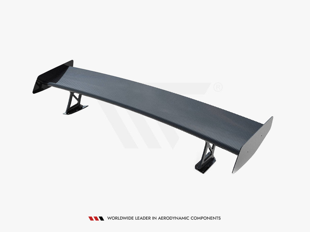 Carbon Spoiler With External Brackets Uprights + LED BMW M2 F87 - Wayside Performance 
