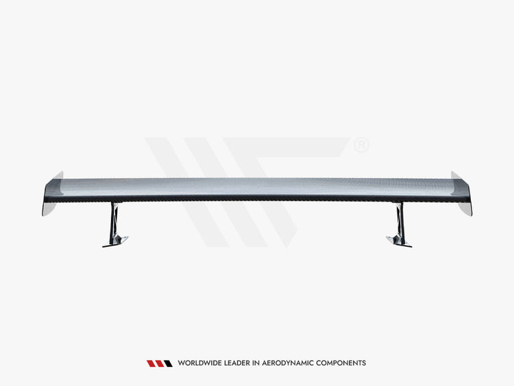 Carbon Spoiler With External Brackets Uprights + LED BMW M2 F87 - Wayside Performance 
