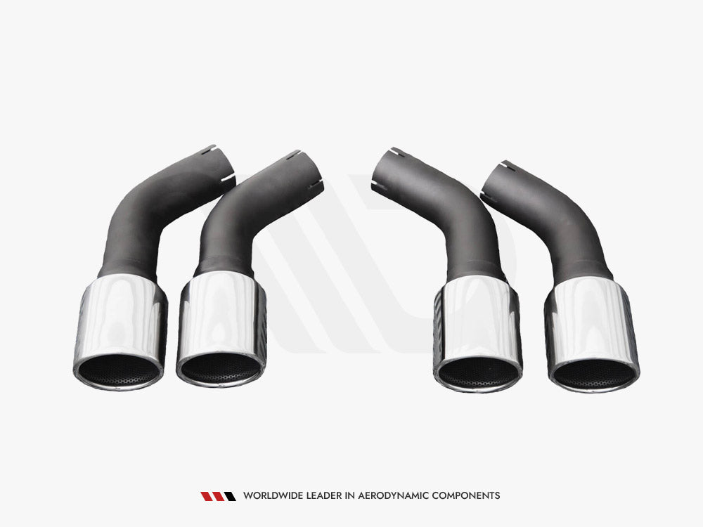 Maxton Design Rear Valance V.3 + Exhaust Tips Cupra Formentor VZ Mk1 / Mk1 Facelift - Wayside Performance 