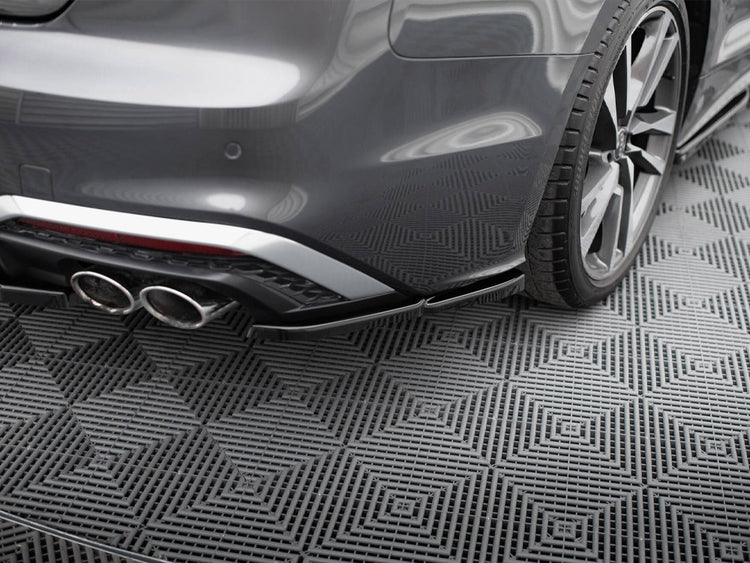 Maxton Design rear side splitters for Audi S5 Sportback and Coupe F5 Facelift, made of high-quality body and styling material.