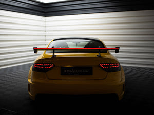 Carbon Spoiler With Upper Swan Mounting + LED Audi A5 Coupe 8T - Wayside Performance 