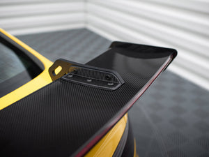 Carbon Spoiler With Upper Swan Mounting + LED Audi A5 Coupe 8T - Wayside Performance 