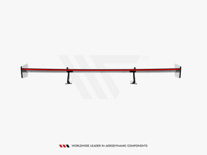 Carbon Spoiler With Upper Swan Mounting + LED Audi A5 Coupe 8T - Wayside Performance 