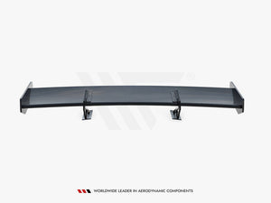 Carbon Spoiler With Upper Swan Mounting + LED Audi A5 Coupe 8T - Wayside Performance 