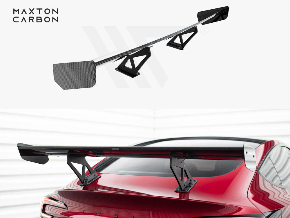 Carbon Spoiler Tesla Model 3 - Wayside Performance 