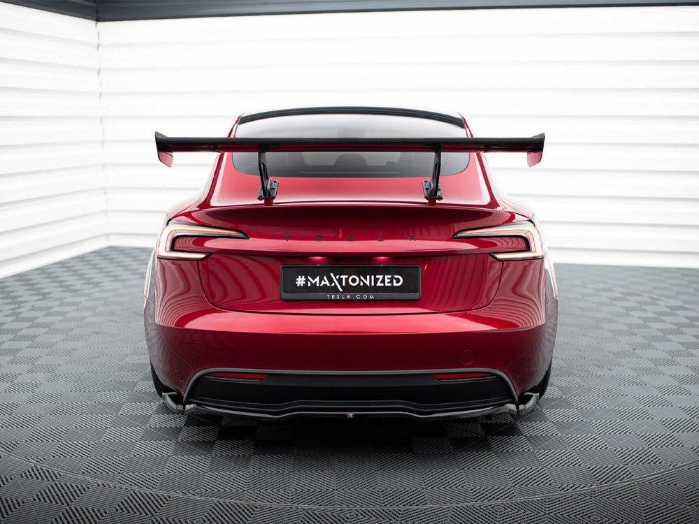 Carbon Spoiler Tesla Model 3 - Wayside Performance 