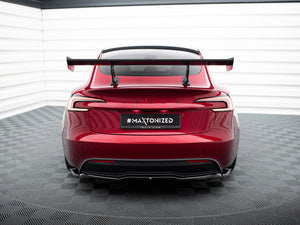 Carbon Spoiler Tesla Model 3 - Wayside Performance 